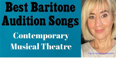 baritone audition songs