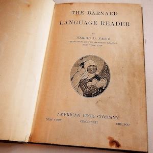 barnard language reader marion paine Kindle Editon