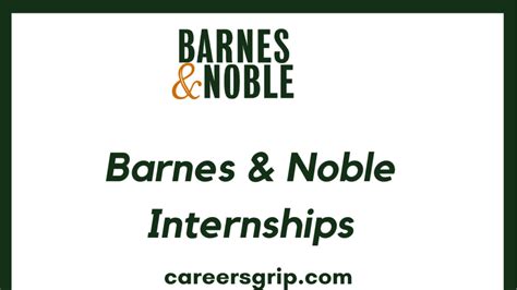 barnes and noble internship Doc