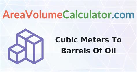 barrels to meters cubed