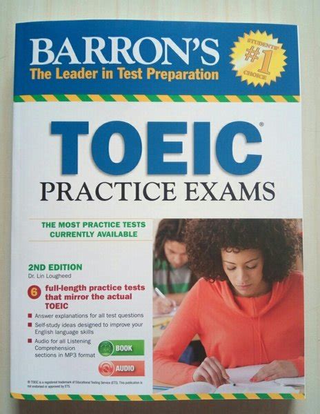 barron s toeic practice exams with mp3 cd 2nd edition Doc