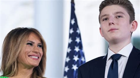 barron trump smiling photos