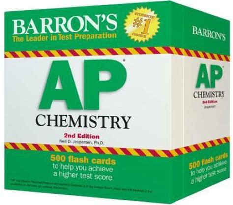 barrons ap chemistry flash cards 2nd edition Reader