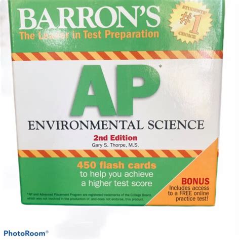 barrons ap environmental science flash cards 2nd edition Doc