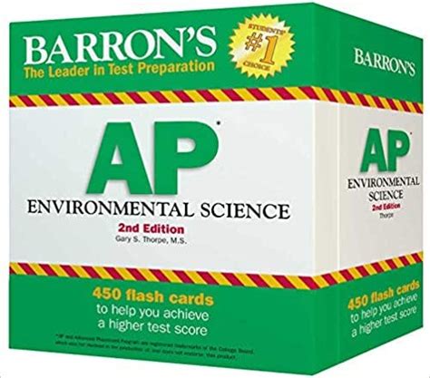 barrons ap environmental science flash cards 2nd edition Doc