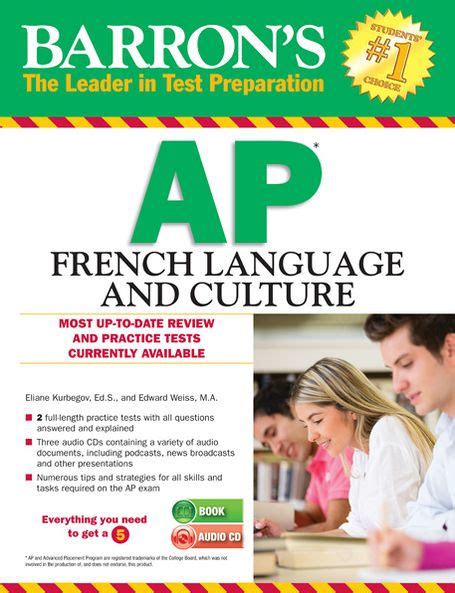 barrons ap french language and culture with audio cds Kindle Editon