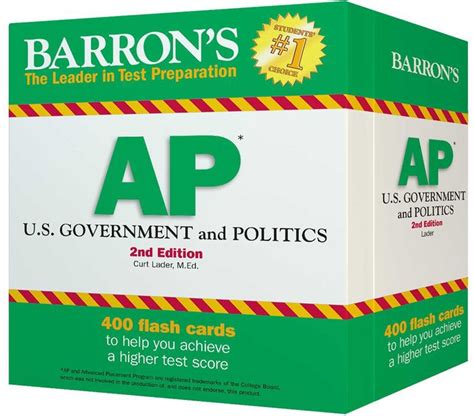 barrons ap u s government and politics flash cards 2nd edition PDF