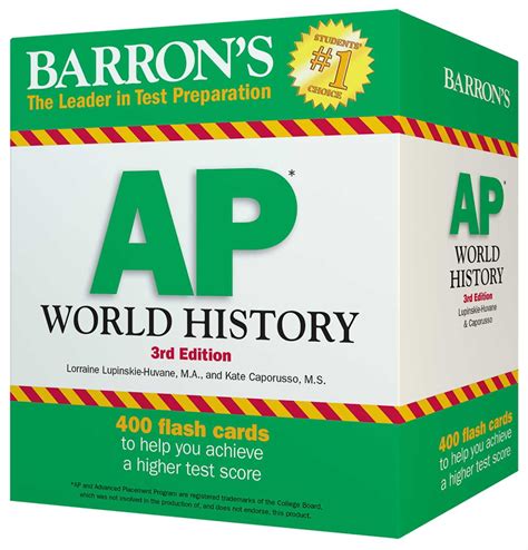 barrons ap world history flash cards Reader