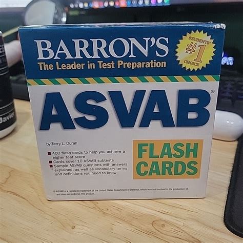 barrons asvab flash cards armed services vocational aptitude battery Doc