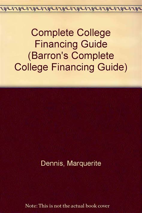 barrons complete college financing guide PDF