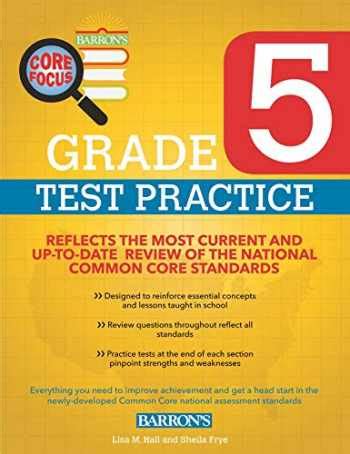 barrons core focus grade 5 test practice for common core Doc