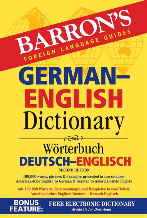 barrons german english dictionary worterbuch deutsch englisch barrons foreign language guides Doc