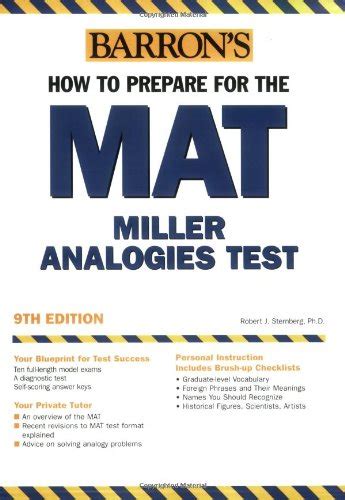 barrons how to prepare for the mat miller analogies test 9th edition Kindle Editon