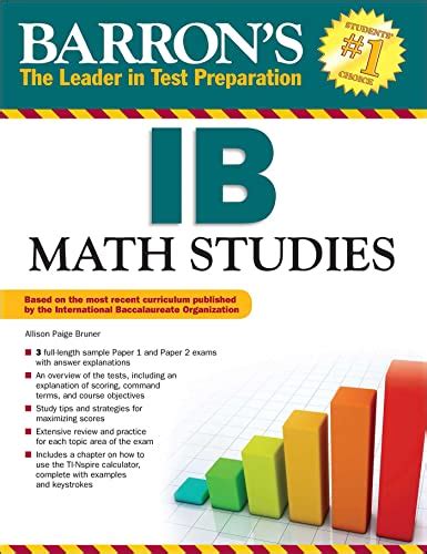 barrons ib math studies Kindle Editon