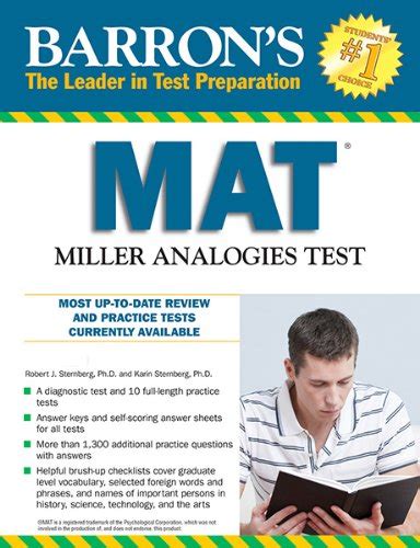 barrons mat 11th edition miller analogies test Reader