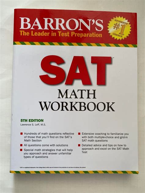 barrons sat math workbook 5th edition Doc