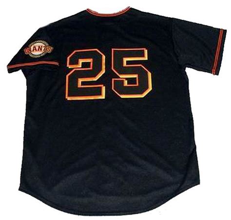 barry bonds baseball jersey