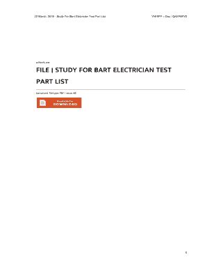 bart-electrician-test Ebook Reader