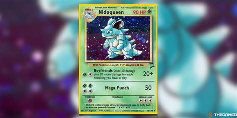 base set non holo nidoqueen