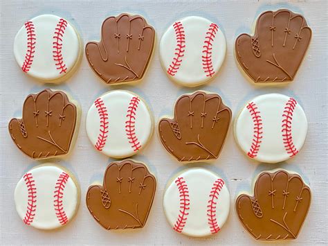 baseball cookies