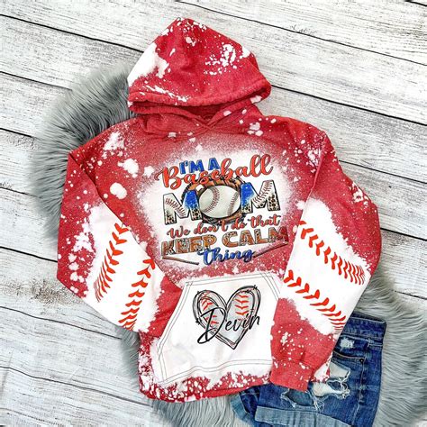 baseball mom hoodie