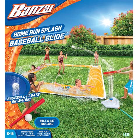 baseball slip and slide