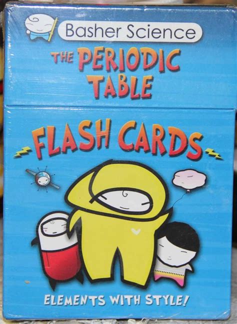 basher flashcards periodic table basher science Reader