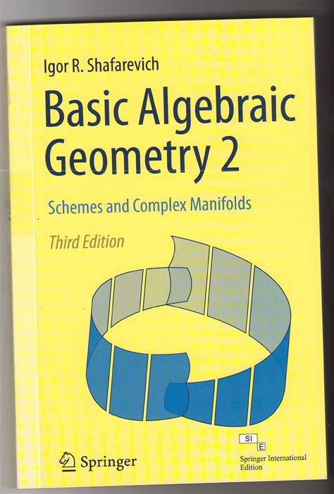 basic algebraic geometry 2 schemes and complex manifolds Epub