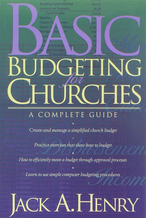 basic budgeting for churches a complete guide Kindle Editon