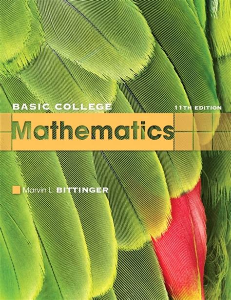 basic college mathematics 11th edition answer Reader