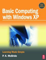 basic computing with windows xp basic computing with windows xp Kindle Editon