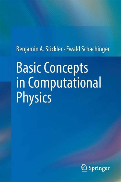 basic concepts in computational physics Reader