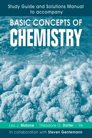 basic concepts of chemistry 9th edition malone Kindle Editon