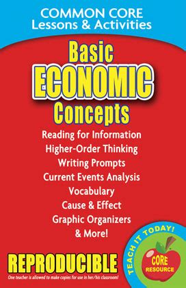 basic economic concepts common core lessons and activities Doc