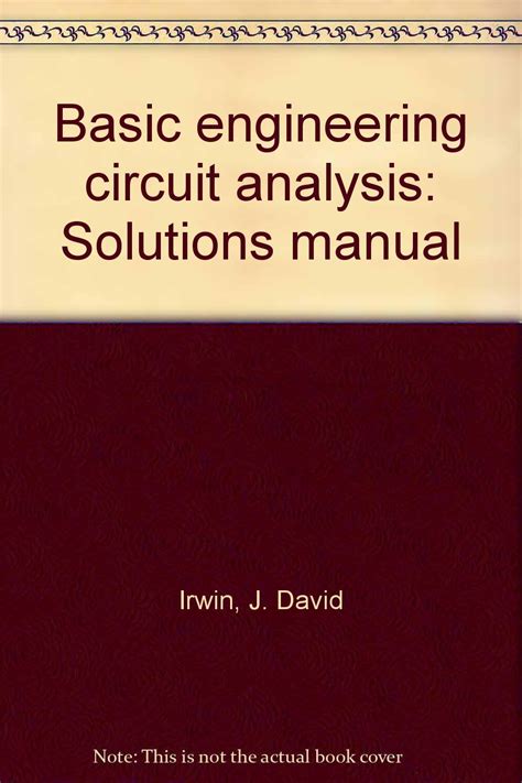 basic engineering circuit analysis solutions manual irwin 9e Epub