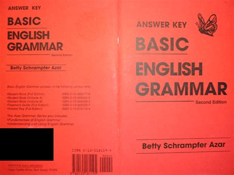 basic english grammar second edition answer key Epub