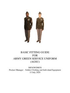 basic fitting guide for united states army Kindle Editon