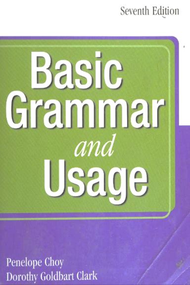 basic grammar and usage 7th edition answers Kindle Editon