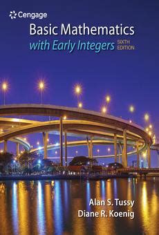 basic mathematics for college students with early integers Ebook PDF