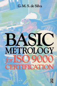 basic metrology for iso 9000 certification Kindle Editon