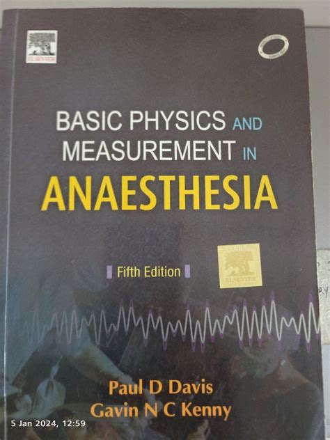 basic physics and measurement in anaesthesia 5e Kindle Editon