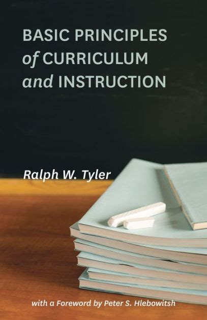 basic principles of curriculum and instruction tyler Ebook PDF