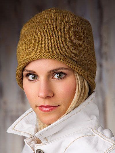 basic rolled brim beanie knit pattern Doc