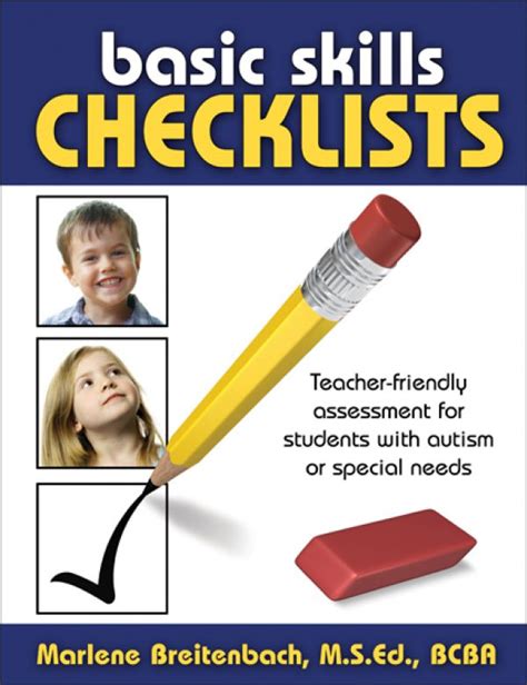 basic skills checklists teacher friendly assessment for students with autism or special needs Kindle Editon