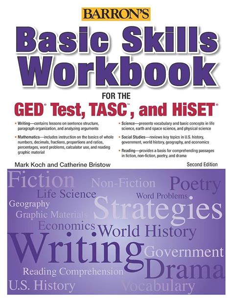 basic skills workbook barrons pre ged Reader