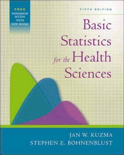 basic statistics for the health sciences 5th edition pdf book PDF