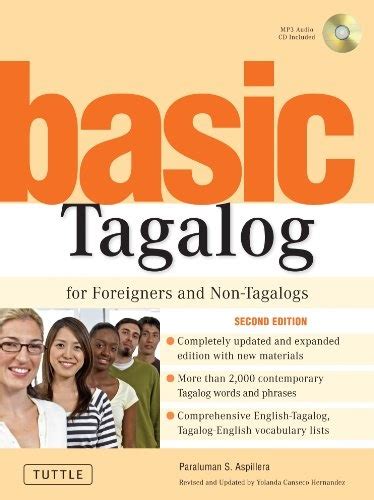 basic tagalog for foreigners and non tagalogs mp3 audio cd included tuttle language library Doc