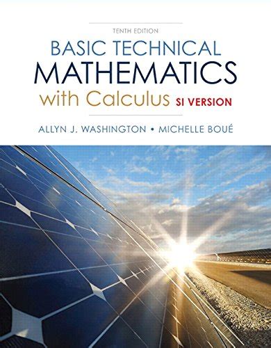basic technical mathematics calculus edition Doc