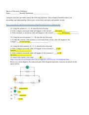 basics of electricity webquest answers PDF