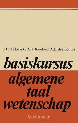 basiskursus algemene taalwetenschap PDF